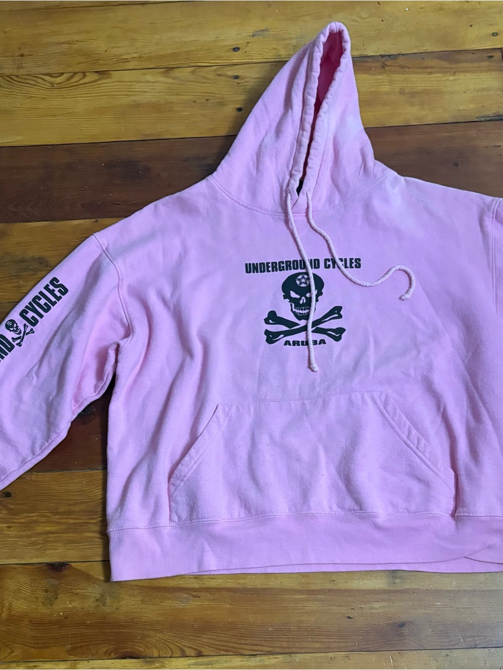 Women’s Underground Cycles Aruba Hoodie Pink XL